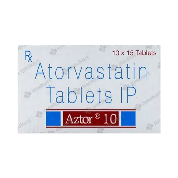 aztor 10mg tablet 15's